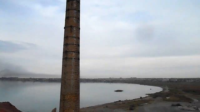Балхаш (Балқаш) | Старая площадка - виды во все стороны и лестница к Факелу смотреть онлайн