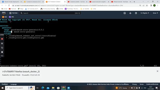 Wazuh installation on docker || wazuh installation tutorial in hindi on docker using docker-compose смотреть онлайн