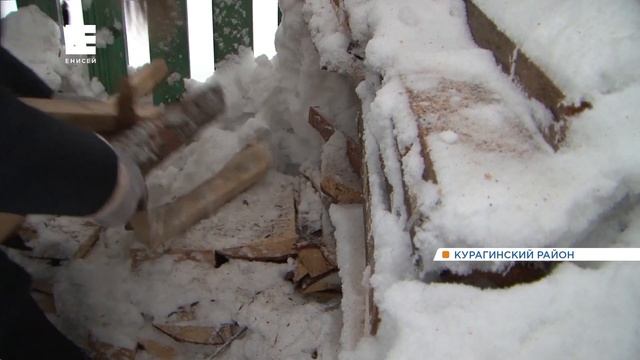 Сёла на юге Красноярского края завалило снегом смотреть онлайн