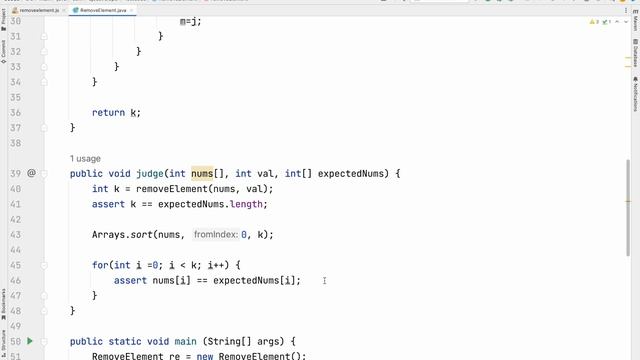 Leetcode.com - Remove Element (Java) смотреть онлайн