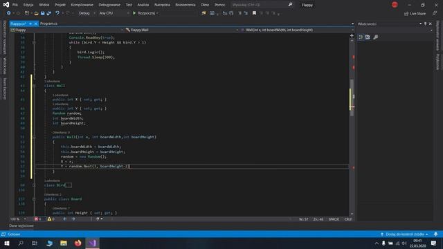 Console Flappy Bird C# смотреть онлайн