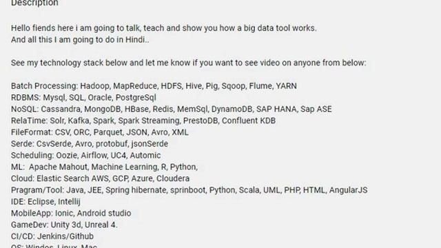 How to Start learning Big Data Hadoop Spark Kafka NoSql - Part 2 смотреть онлайн