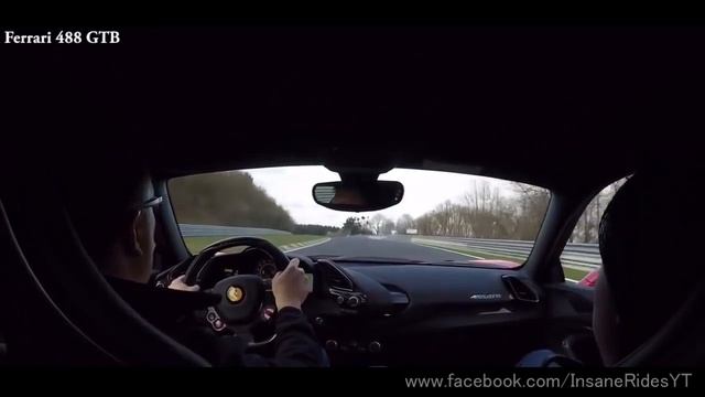 Ferrari F430 Vs Ferrari 458 Italia Vs Ferrari 488 Gtb || Acceleration 0-300 kmh смотреть онлайн