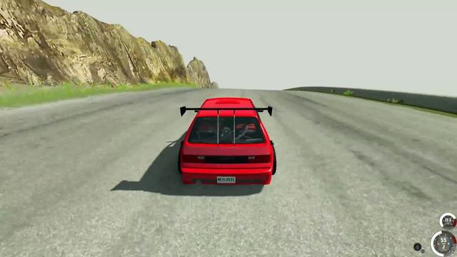 Jumping The Grand Canyon In A 2 ENGINE CAR! Duel Engine Jumping & Crashing! - BeamNG Drive Mods смотреть онлайн
