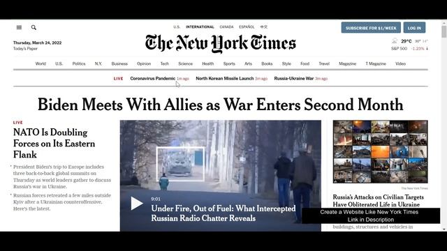 Create a News Website Like New York Times On WordPress смотреть онлайн