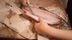 Разделка рыбы без костей! Свежий завтрак Ненцев