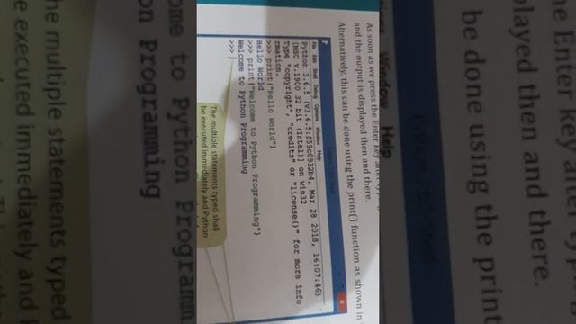 How to write python program in Interactive mode and Scipt Mode. смотреть онлайн