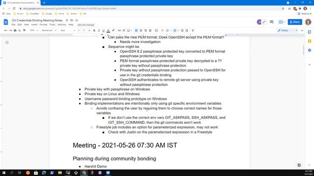 GSoC 2021 Git credentials binding 2021 05 28 смотреть онлайн