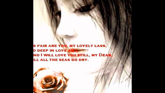Robert Burns MY LOVE IS LIKE A RED, RED ROSE смотреть онлайн