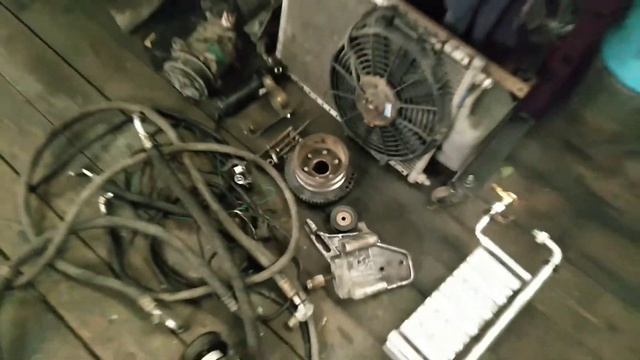 КОНДИЦИОНЕР В ГАЗЕЛЬ 3302. ЗМЗ 406.НА ЛЕВУЮ СТОРОНУ.