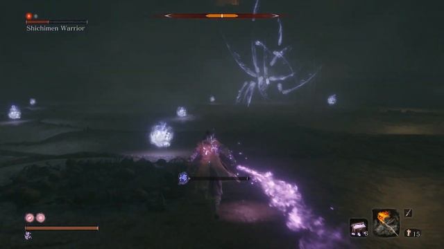 Sekiro - Best Way to Defeat Shichimen Warrior - Anti Air Deathblow - Boss Fight смотреть онлайн