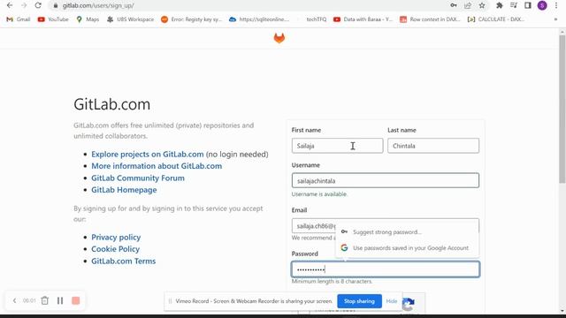 2.1 Gitlab getting Started | Create an account on Gitlab & Sign in смотреть онлайн