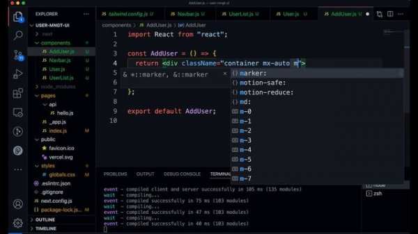 Full Stack Application with Spring Boot, Next.js, Tailwind CSS & Next-Auth.js