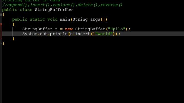 #31 | Java Beginners Tutorial in Tamil | StringBuffer Class | Mutable String in Java смотреть онлайн