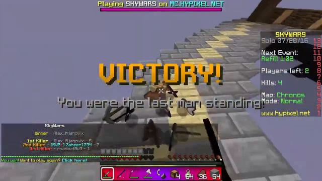 MINI GAMES #9 │Sky Wars │Новый монтаж │Hypixel 60FPS смотреть онлайн