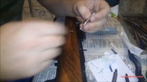 Установка боковой планки на карабин СКС, в домашних условиях