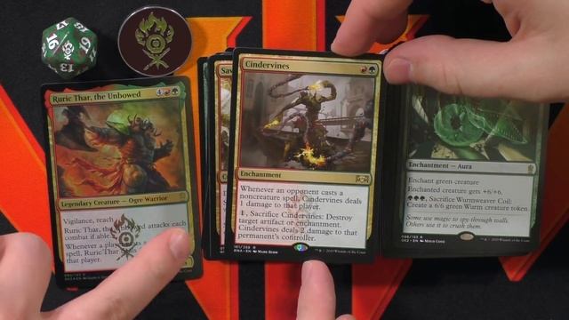 Обзор и распаковка Guild Kit Груулы Выбор Равники Magic: The Gathering mtg box opening Gruul смотреть онлайн