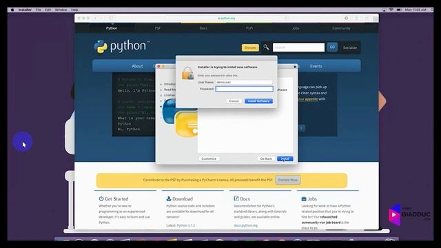 Cài đặt Python trên hệ điều hành Mac смотреть онлайн