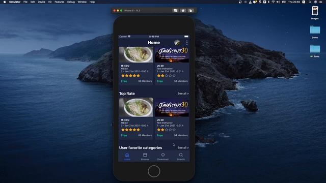 Plural Sight Clone (React navtive/UI Kitten) - Part 2 смотреть онлайн