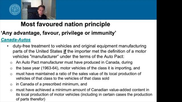 The Most Favoured Nation Principle смотреть онлайн