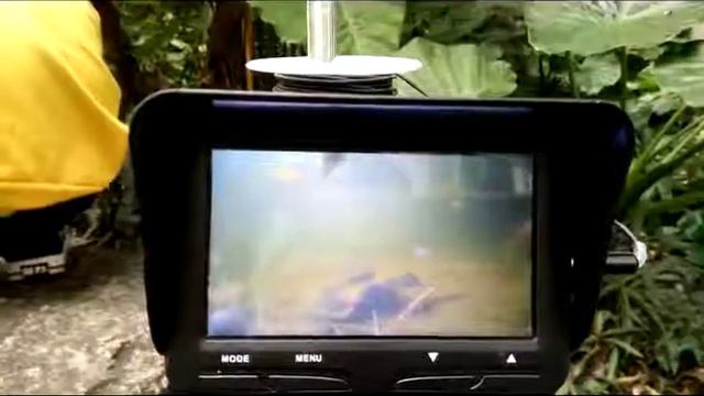 Banggood-ZANLURE Visual High-definition Fishing Finder 5-inch Screen Underwater Camera