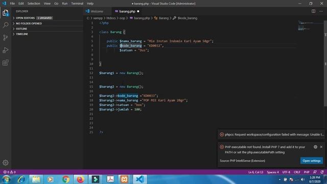 Belajar PHP OOP - object dan Class смотреть онлайн
