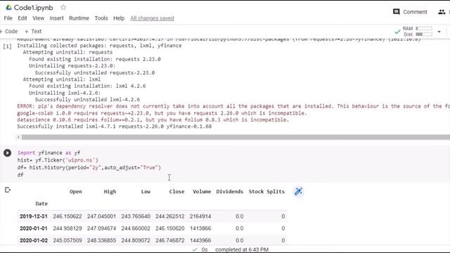 How to scrape yahoo finance data in google colab 2022 смотреть онлайн
