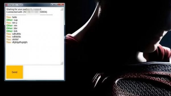 Python tutorial: making a chat program with graphical user interface