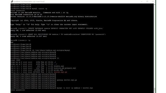 Zabbix 6.4 + MariaDB + Nginx + PHP 8.1 смотреть онлайн