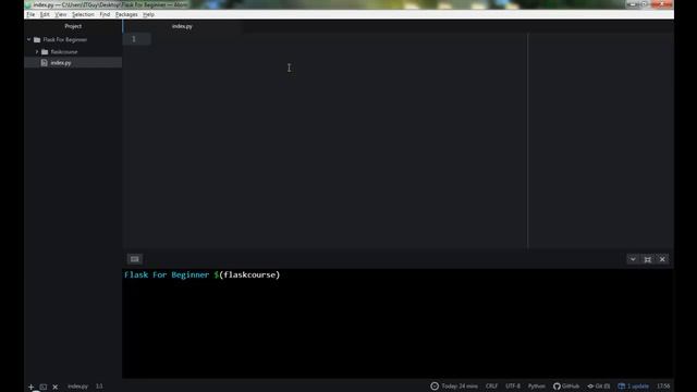 Flask Tutorial - First API in Flask Framework смотреть онлайн