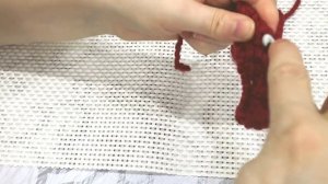 Чехол на стул крючком.