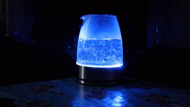 Как кипит чайник с подсветкой смотреть онлайн