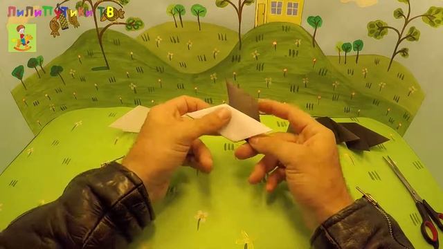 Как сделать из бумаги сюрикен | #сюрикен ❤️ Лилипутики ТВ смотреть онлайн