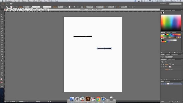 How to Use the Pen Tool to Split a Path | Adobe Illustrator смотреть онлайн