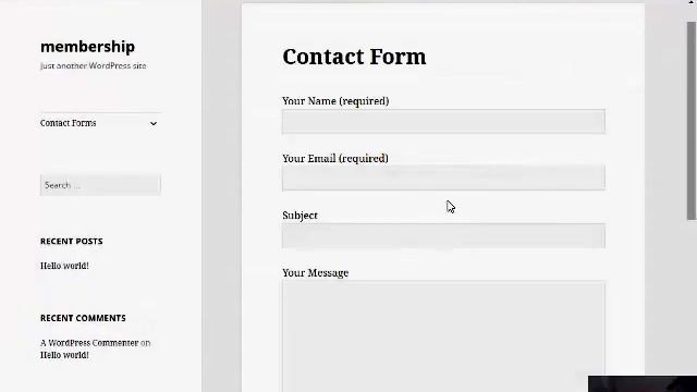 How to Create form using Contact Form 7 Plugin in WordPress Part 1 смотреть онлайн
