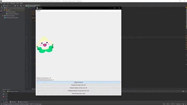 Pachimari Clicker Python PyQt5 смотреть онлайн