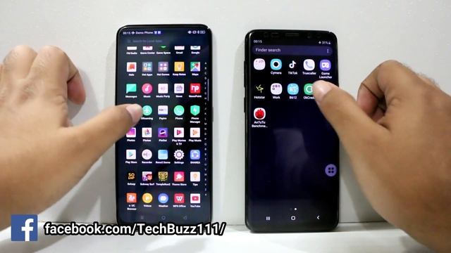 Oppo Reno 2Z VS Galaxy S9 Plus Speed Test