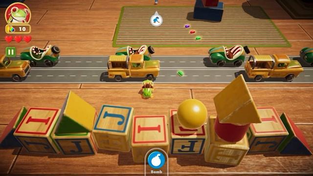 Game Frogger in Toy Town #1 смотреть онлайн