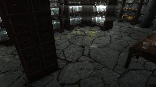 Riverwood Basement - Alchemy sorting script - SSE Mod WIP смотреть онлайн