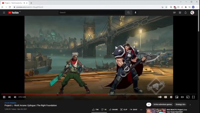 THIS GAME'S INSANE - Reacting to League of Legends Fighting Game Project L смотреть онлайн