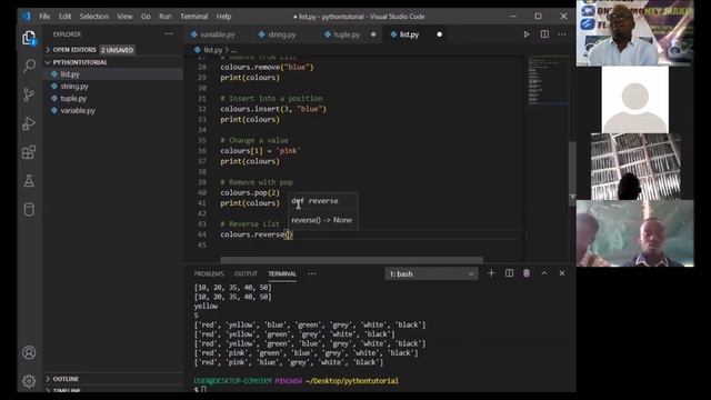 python, Lists, Tuples, and Sets смотреть онлайн