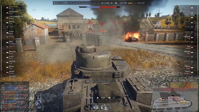 War Thunder - Spawnkill intense avec le M3 Lee смотреть онлайн