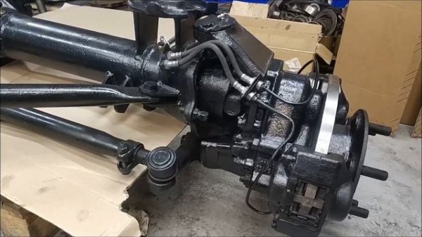 Мосты Unimog 427. усиленная серия. обзор