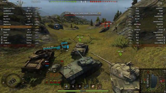 Играем в World Of Tanks с Капитошкой №1 (Полная жопа) (Видуха накрылась) =( смотреть онлайн