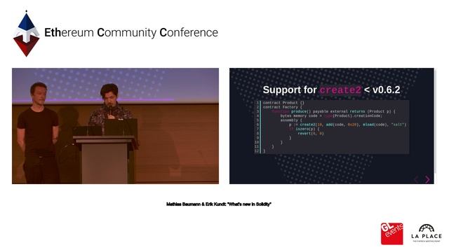 Mathias Baumann & Erik Kundt: "What's new in Solidity" смотреть онлайн