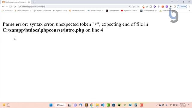 4. Data Types in PHP - Hindi / Urdu - Easy PHP for Beginners смотреть онлайн