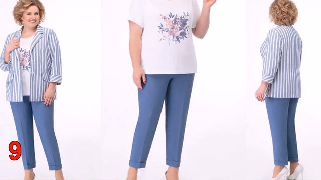 Костюмы женские больших размеров? ??Белорусский трикотаж Кэтисбел смотреть онлайн