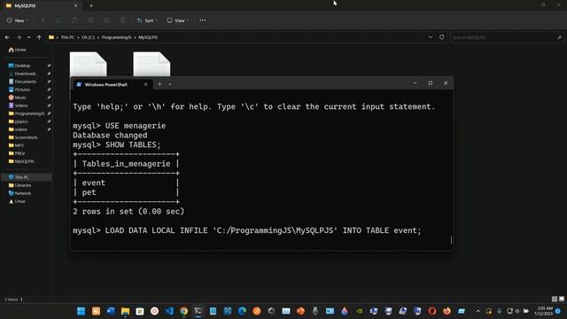 Using More Than one Table: Retrieving Information from a Table - MySQL. смотреть онлайн