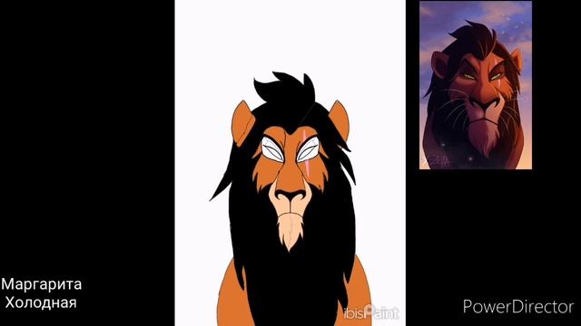 Рисую Шрама из короля льва HD 720p смотреть онлайн