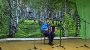 Наигрыши на гармони. Радует Юрий Иликаев. Видео Хайбуллина Василия